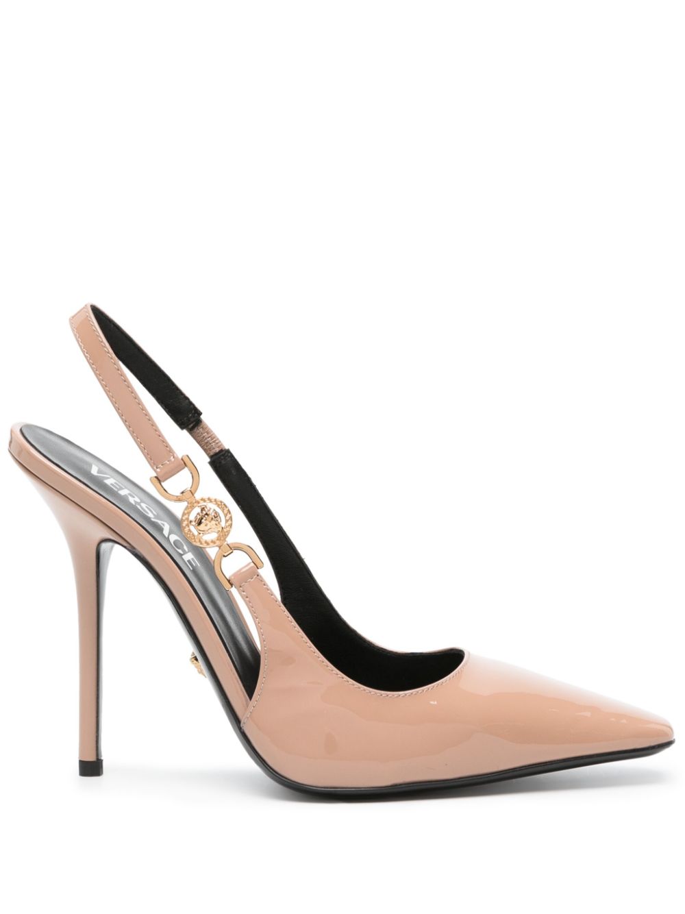 Versace Medusa '95 110mm slingback pumps - Neutrals von Versace