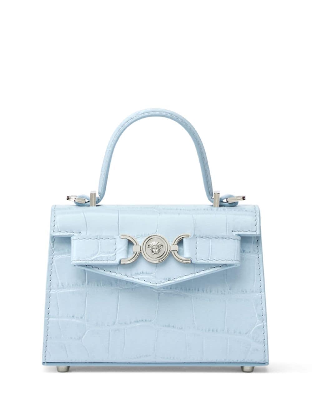 Versace Medusa '95 leather mini bag - Blue von Versace