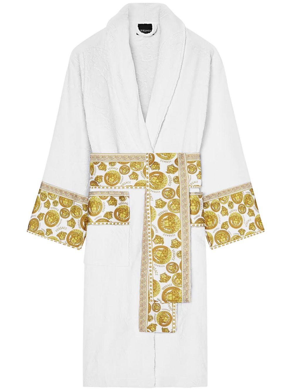 Versace Medusa Amplified bathrobe - White von Versace