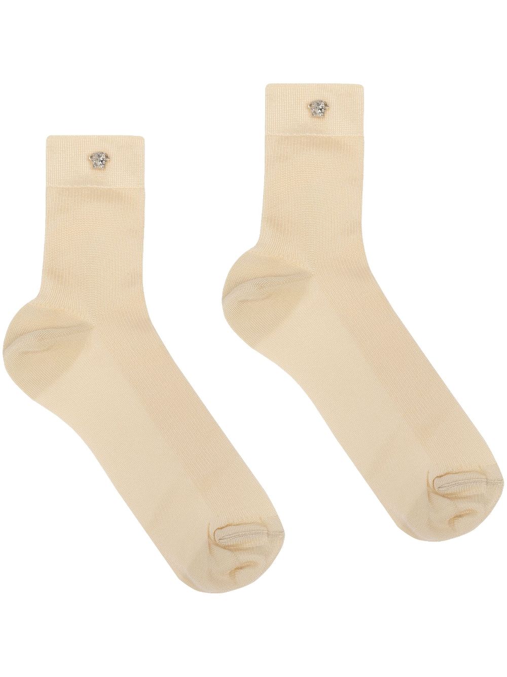 Versace Medusa Head ankle-length socks - Neutrals von Versace