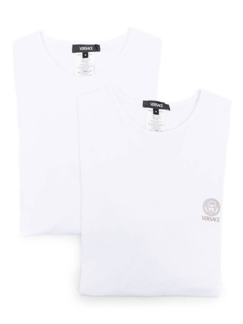 Versace Medusa Head-motif T-shirt (set of two) - White von Versace