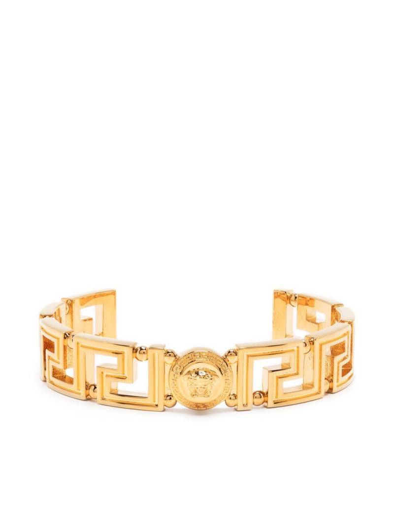 Versace Medusa Greca cuff bracelet - Gold von Versace