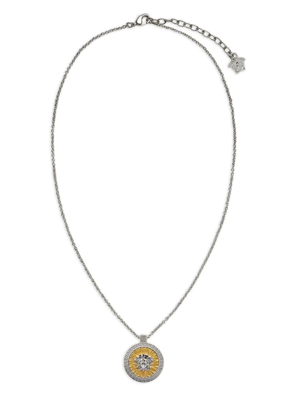 Versace Icon crystal-embellished necklace - Silver von Versace