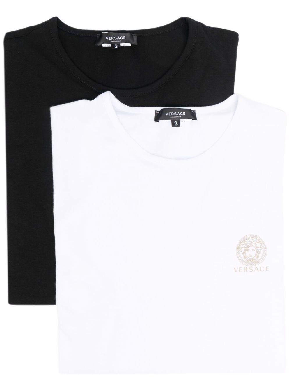 Versace Medusa Head-print T-shirt - White von Versace