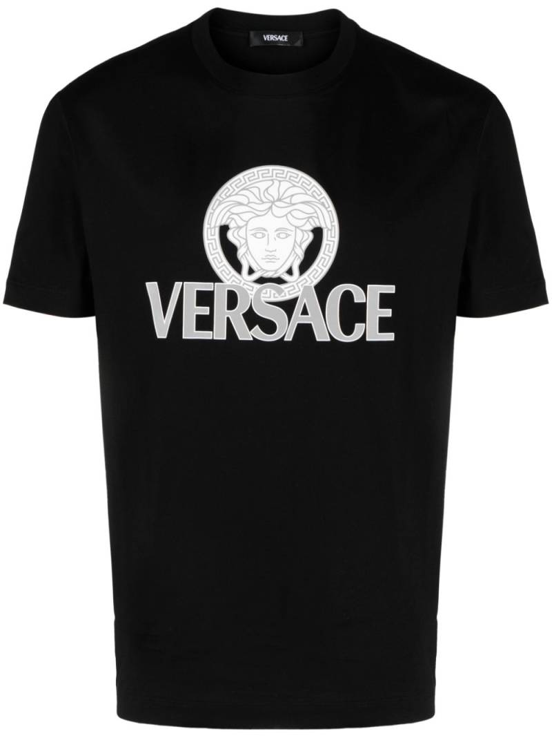 Versace Medusa logo-print T-shirt - Black von Versace