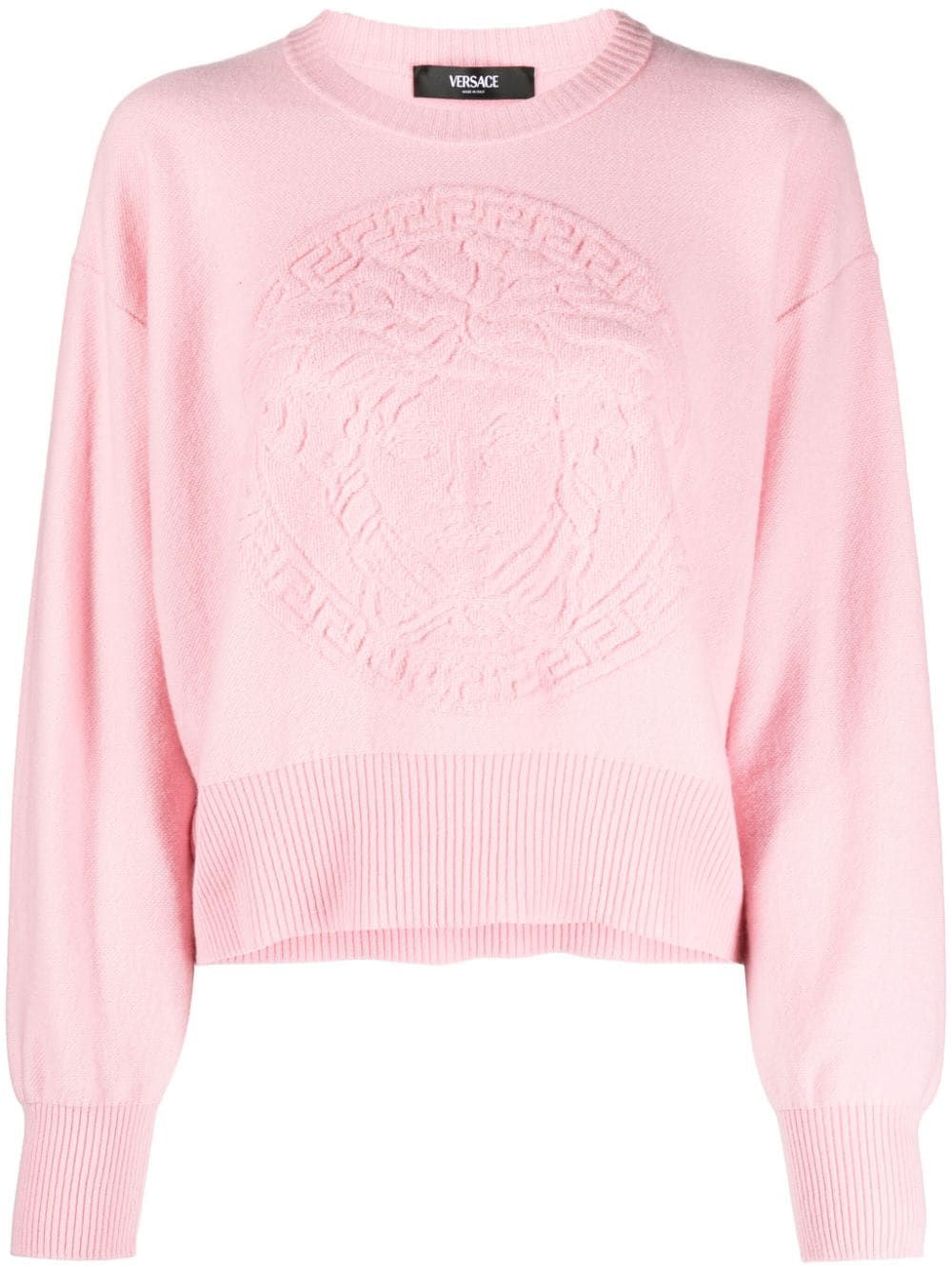 Versace Medusa wool-blend sweater - Pink von Versace