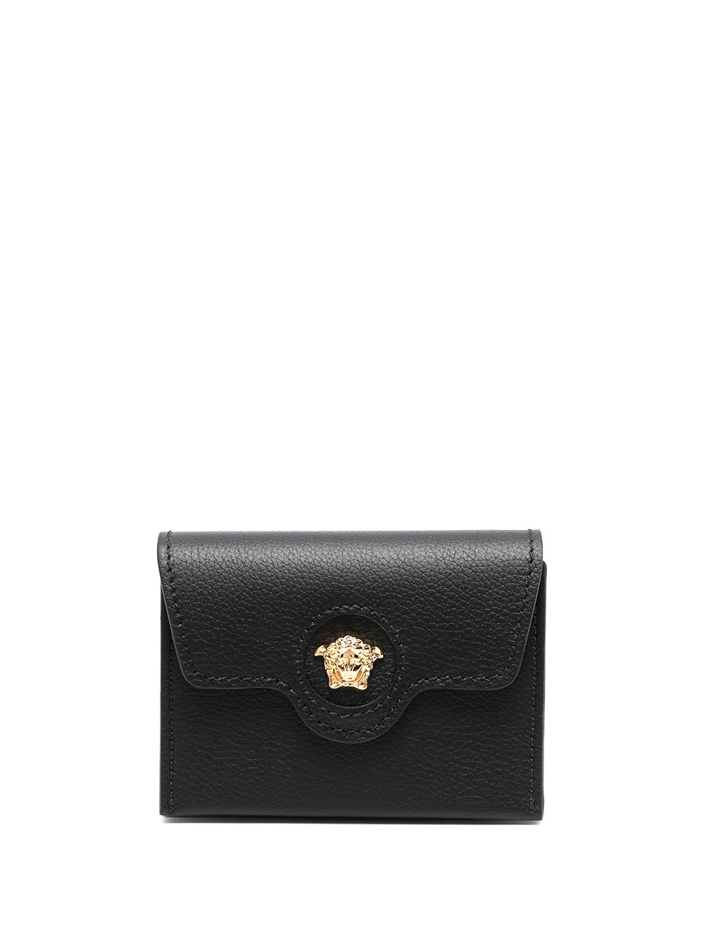 Versace La Medusa leather cardholder - Black von Versace