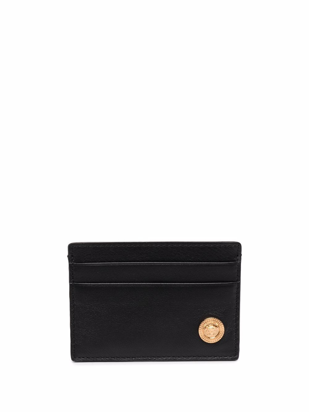 Versace Medusa leather cardholder - Black von Versace