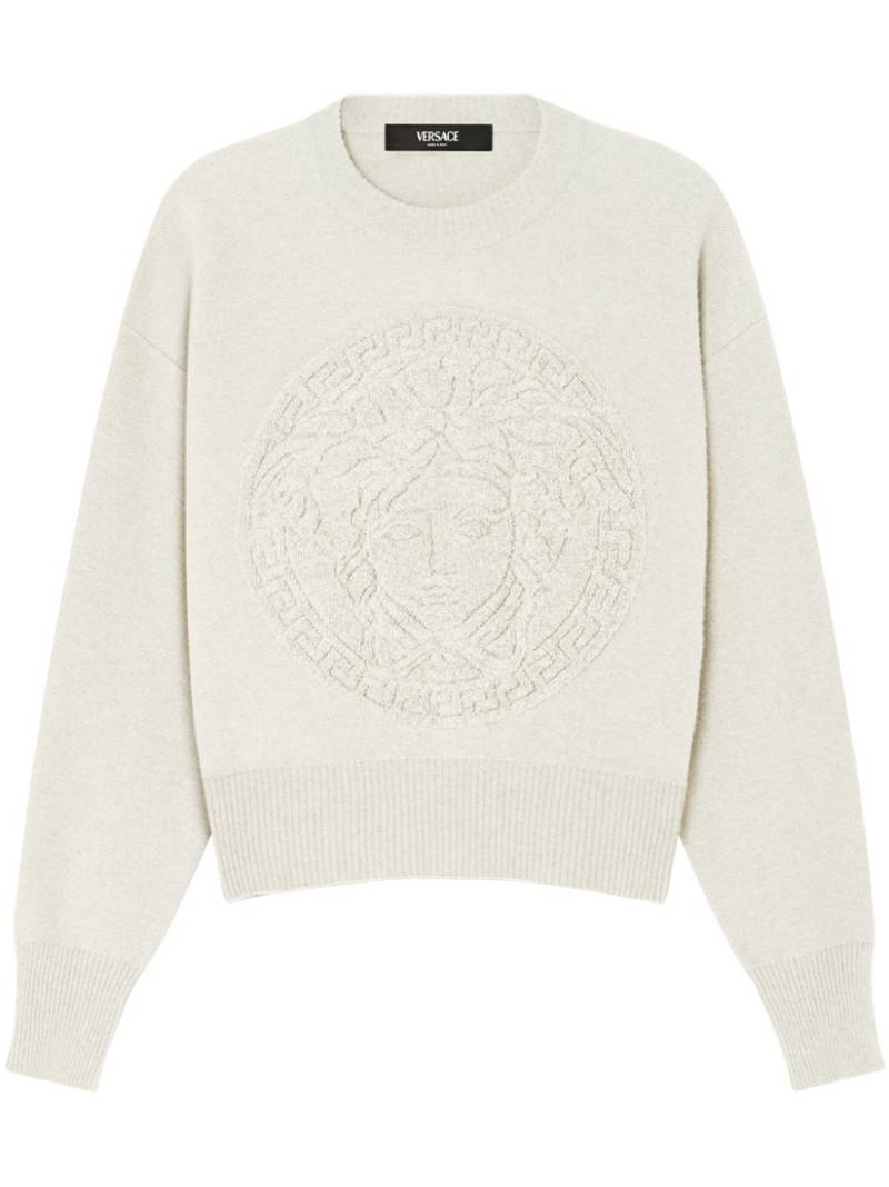 Versace Medusa-motif sweatshirt - White von Versace