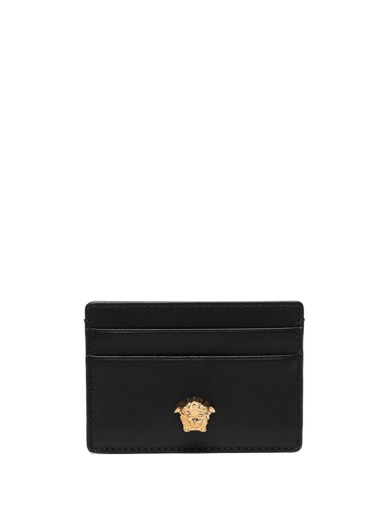 Versace Medusa plaque cardholer - Black von Versace