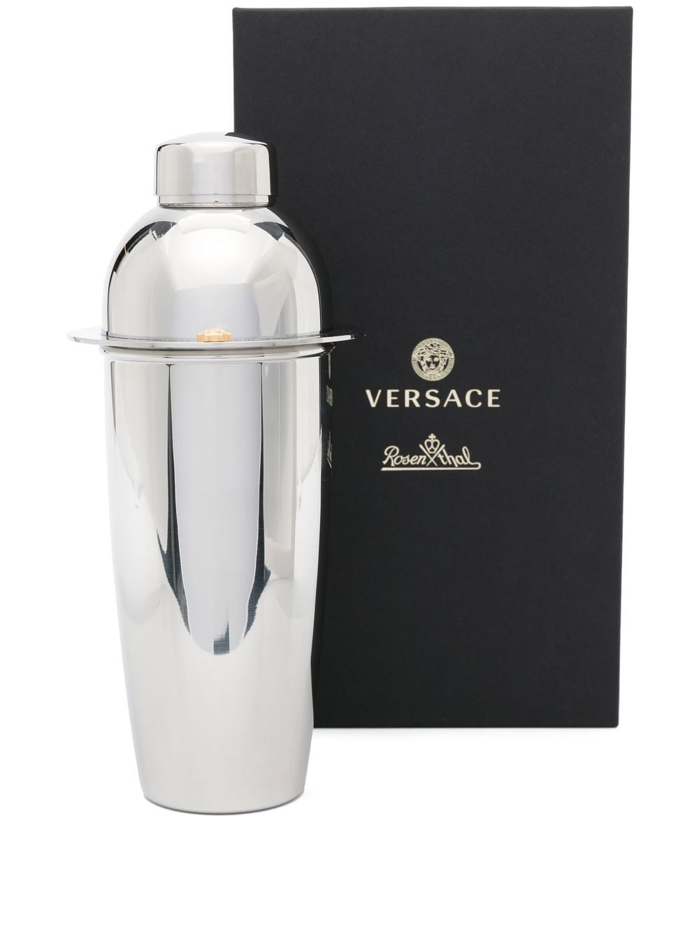 Versace Medusa-plaque cocktail shaker - Metallic von Versace