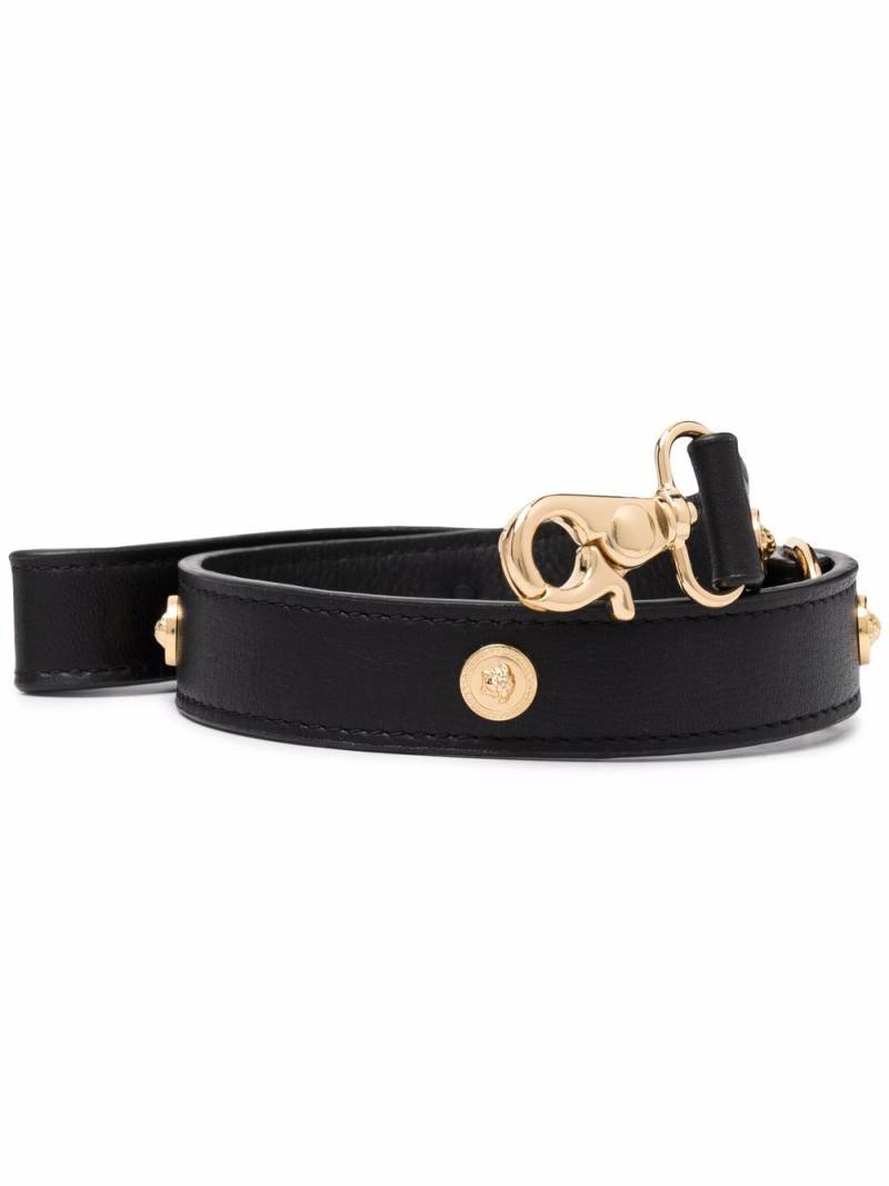 Versace large Icon pet leash - Black von Versace