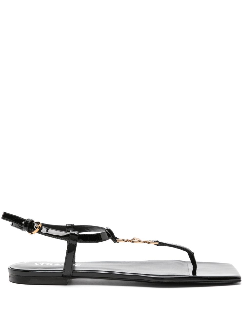 Versace Medusa '95 leather sandals - Black von Versace