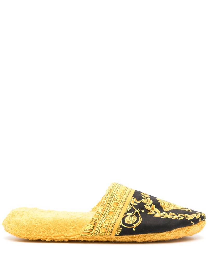 Versace I Love Baroque slippers - Black von Versace