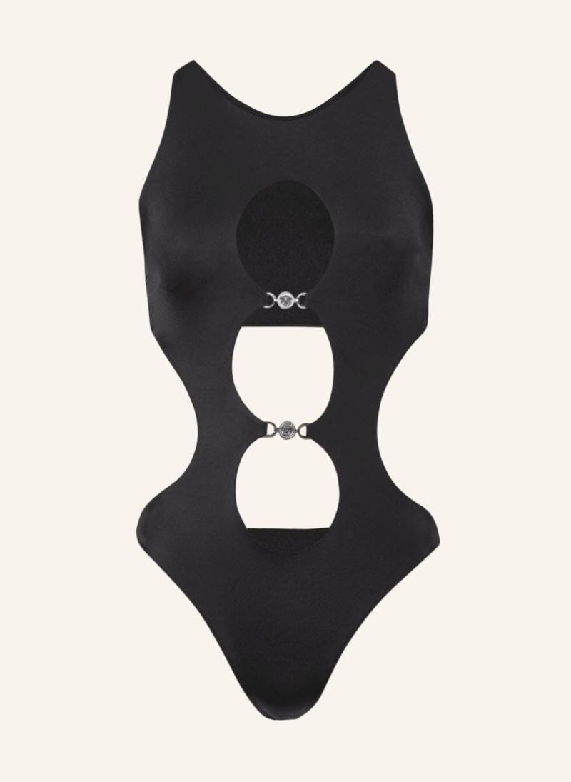 Versace Monokini Cutout schwarz von Versace