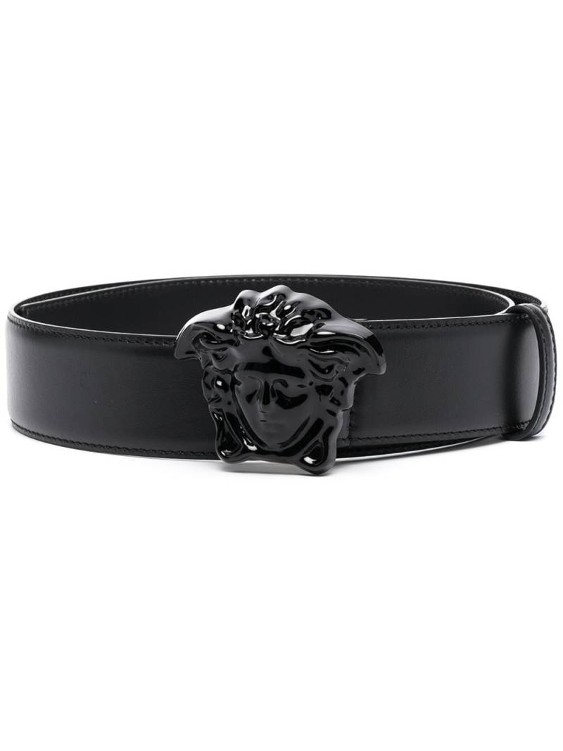 Versace La Medusa leather belt - Black von Versace