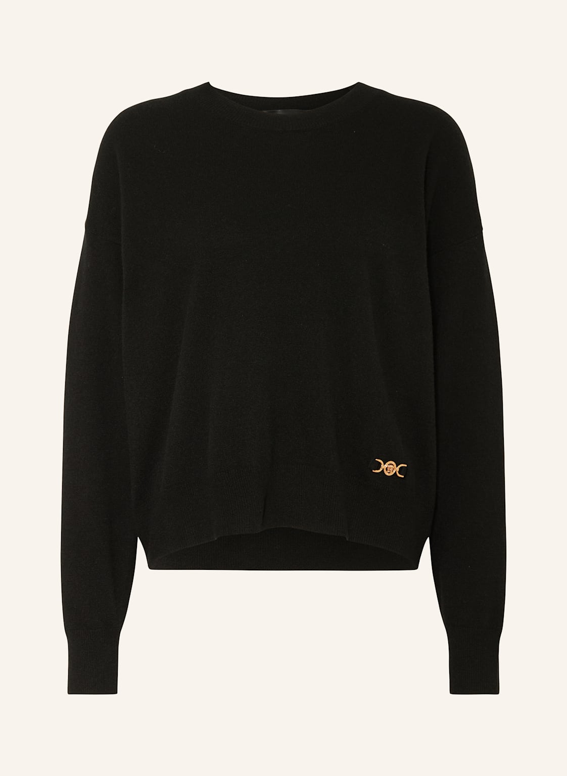 Versace Pullover Mit Cashmere schwarz von Versace