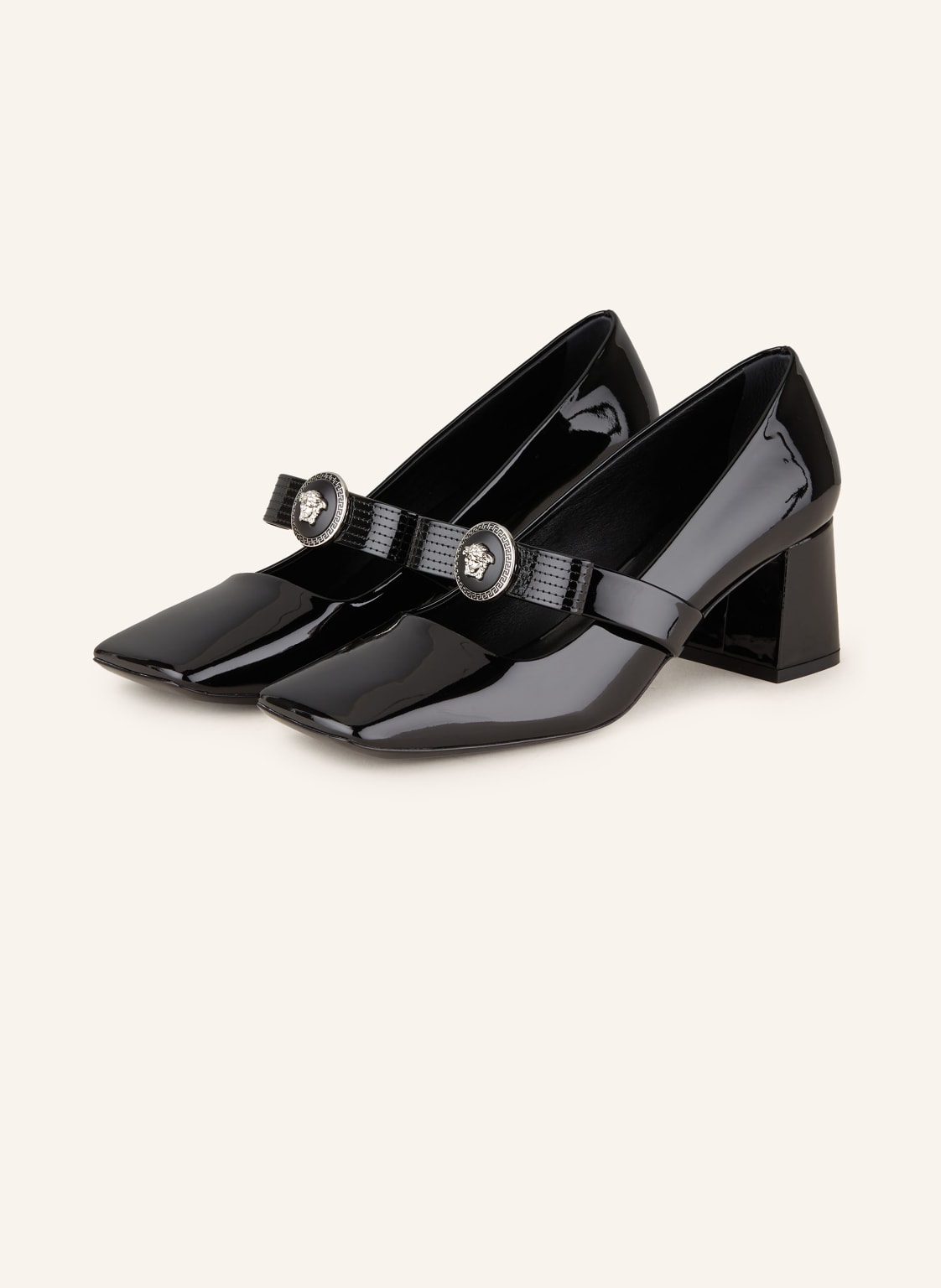 Versace Pumps schwarz von Versace