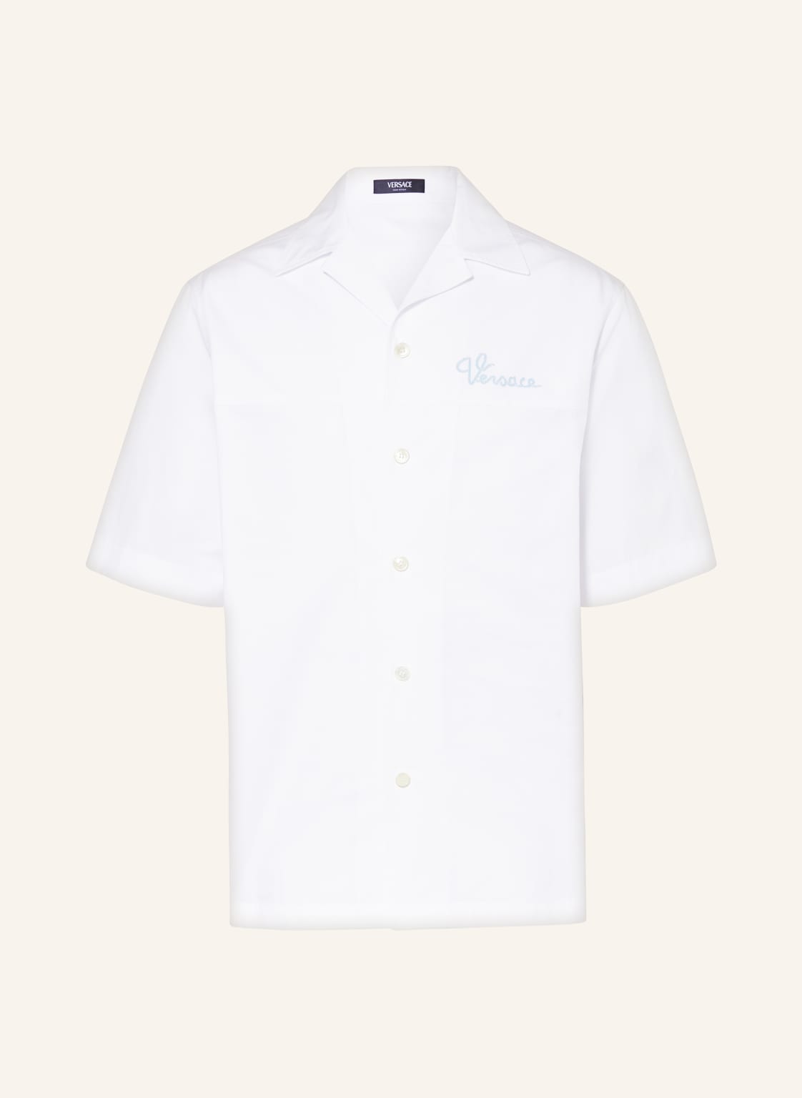 Versace Resorthemd Comfort Fit weiss von Versace