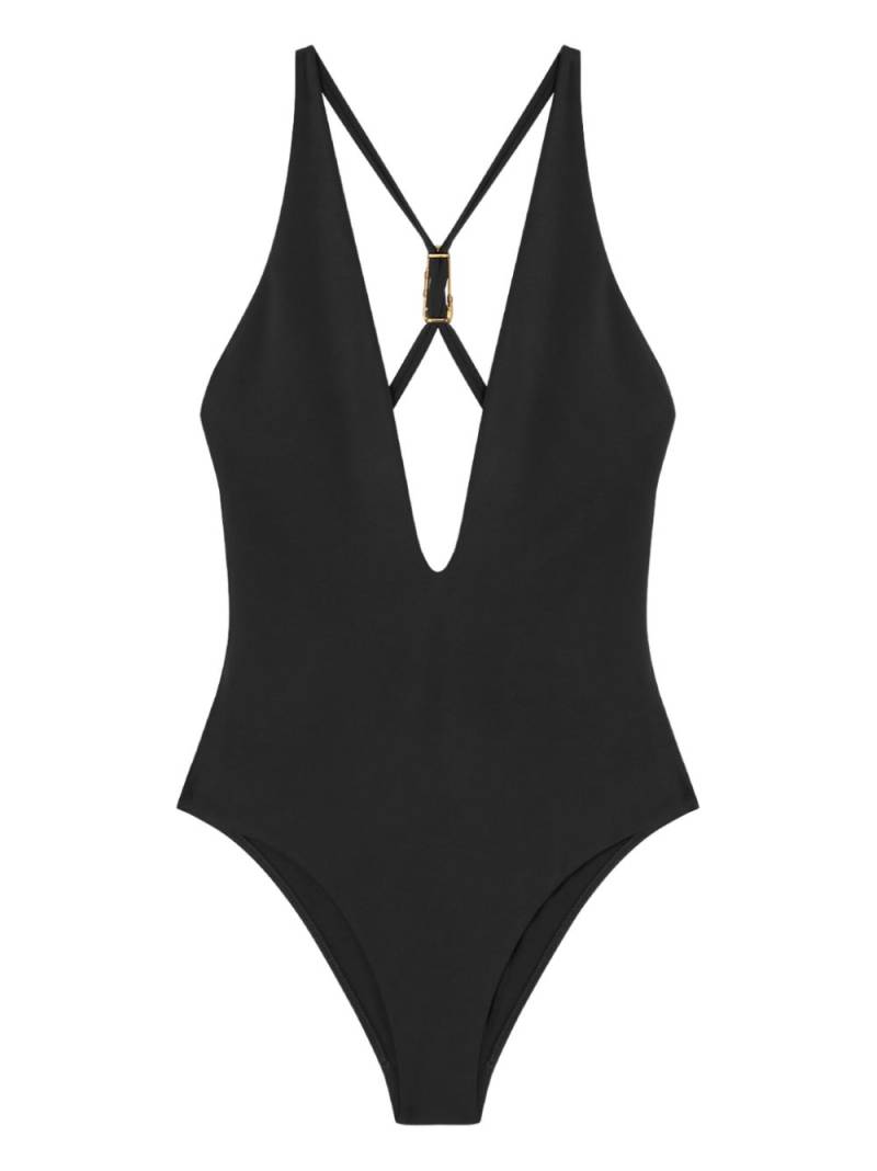 Versace Safety Pin swimsuit - 1B000 von Versace