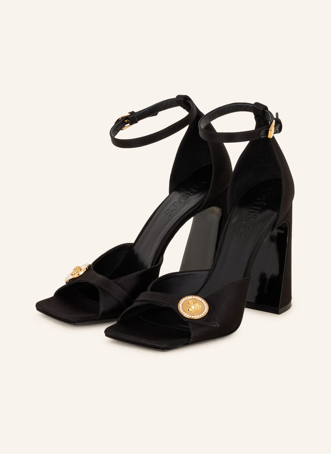 Versace Sandaletten schwarz von Versace