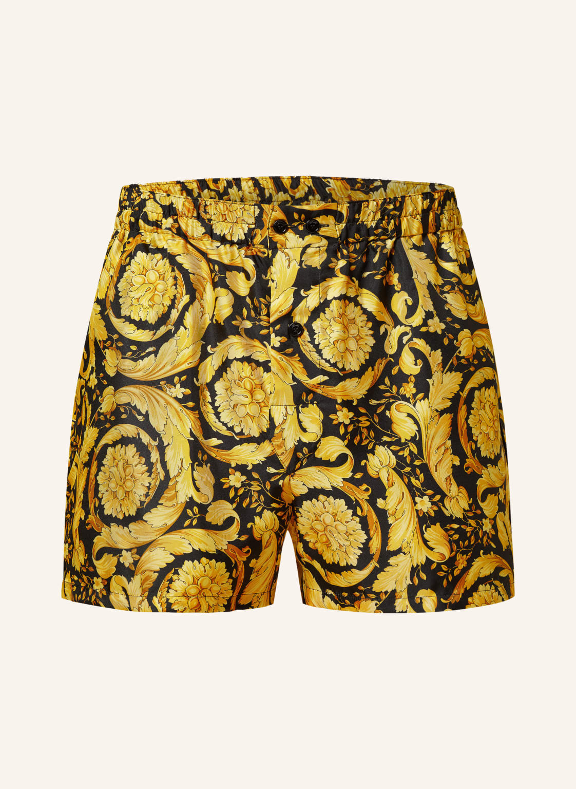 Versace Schlafshorts Aus Seide blau von Versace