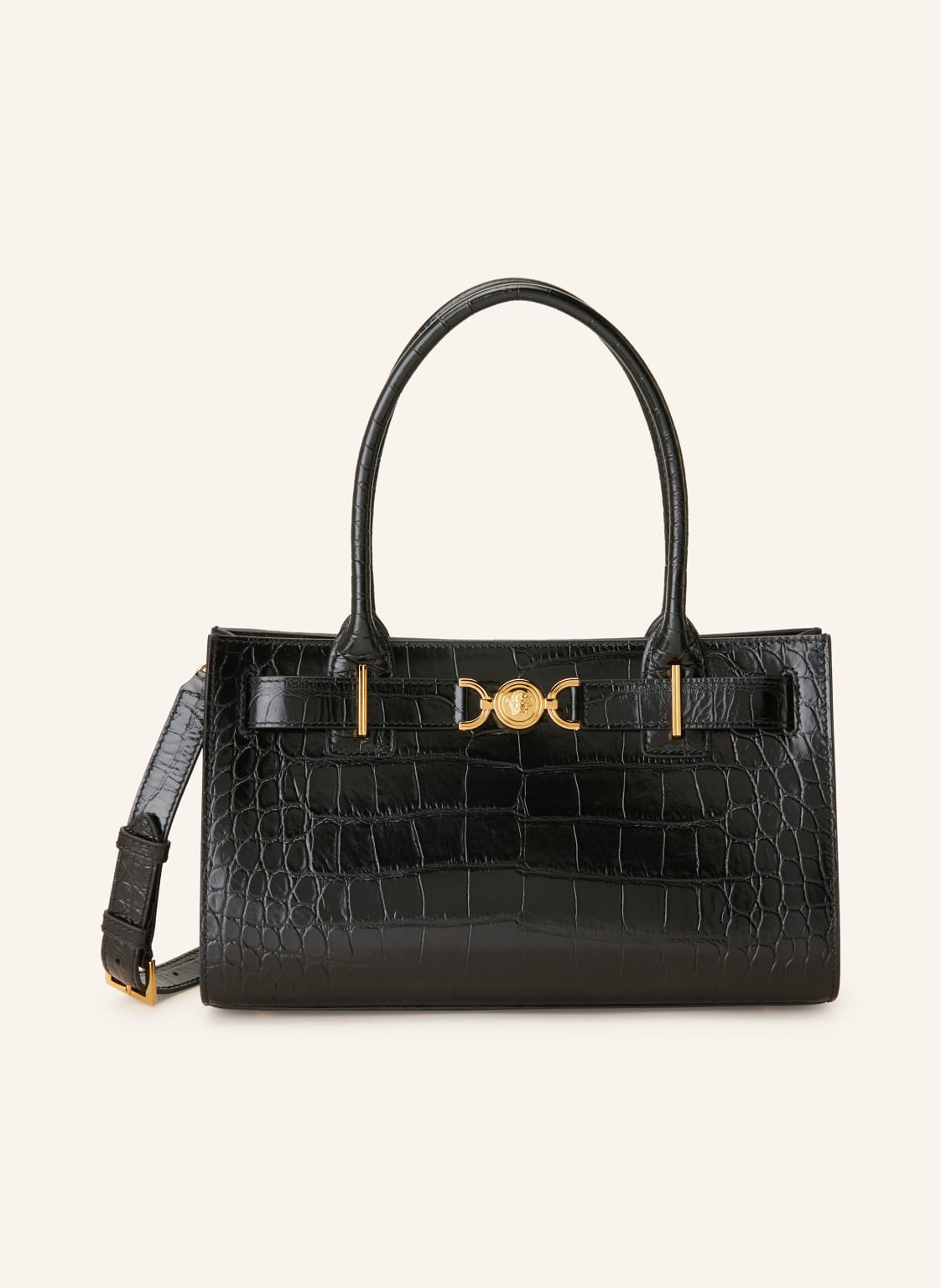 Versace Shopper Medusa '95 Medium schwarz von Versace