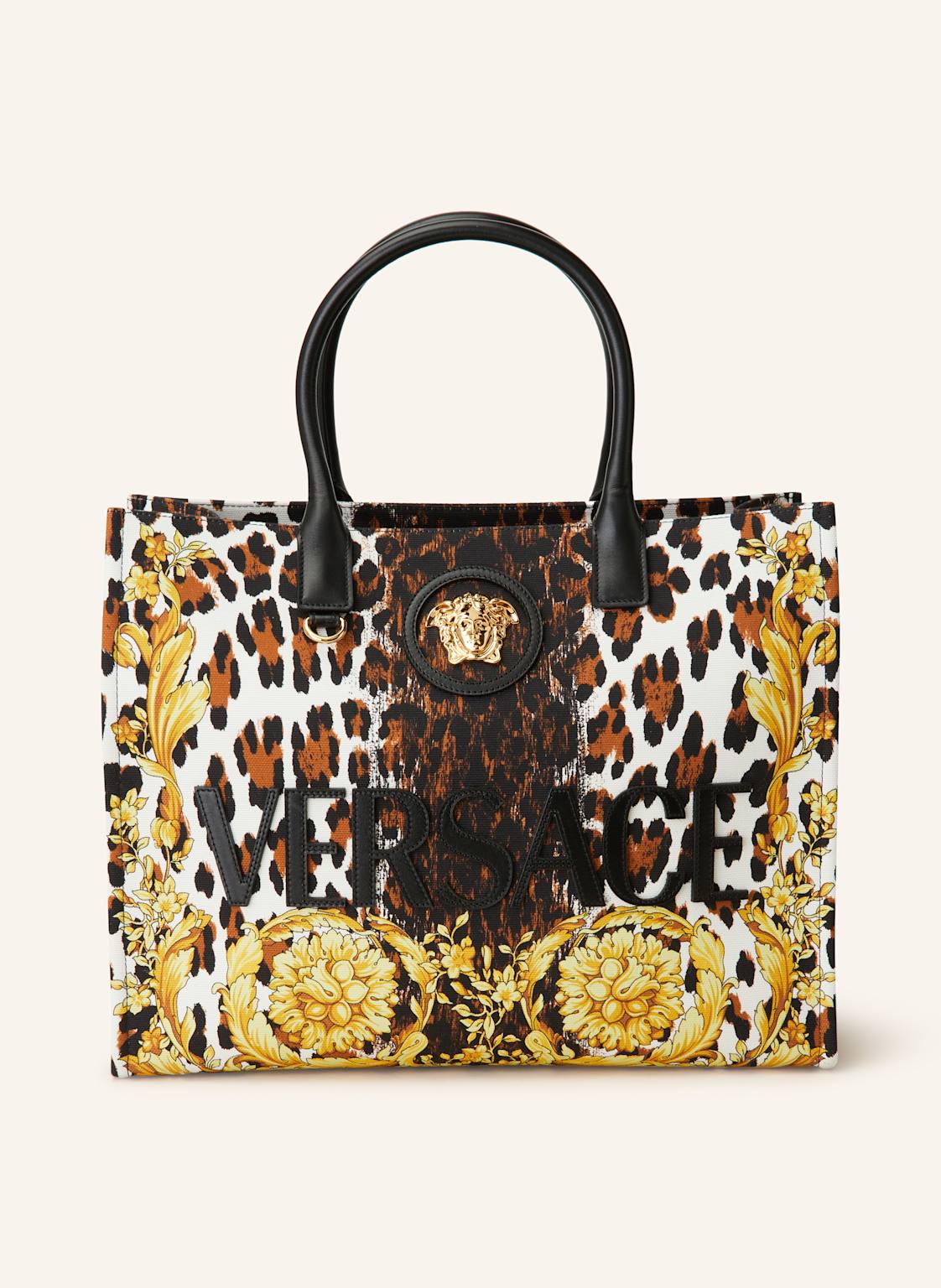 Versace Shopper schwarz von Versace