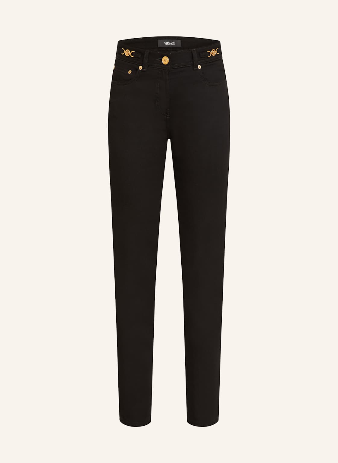 Versace Skinny Jeans schwarz von Versace