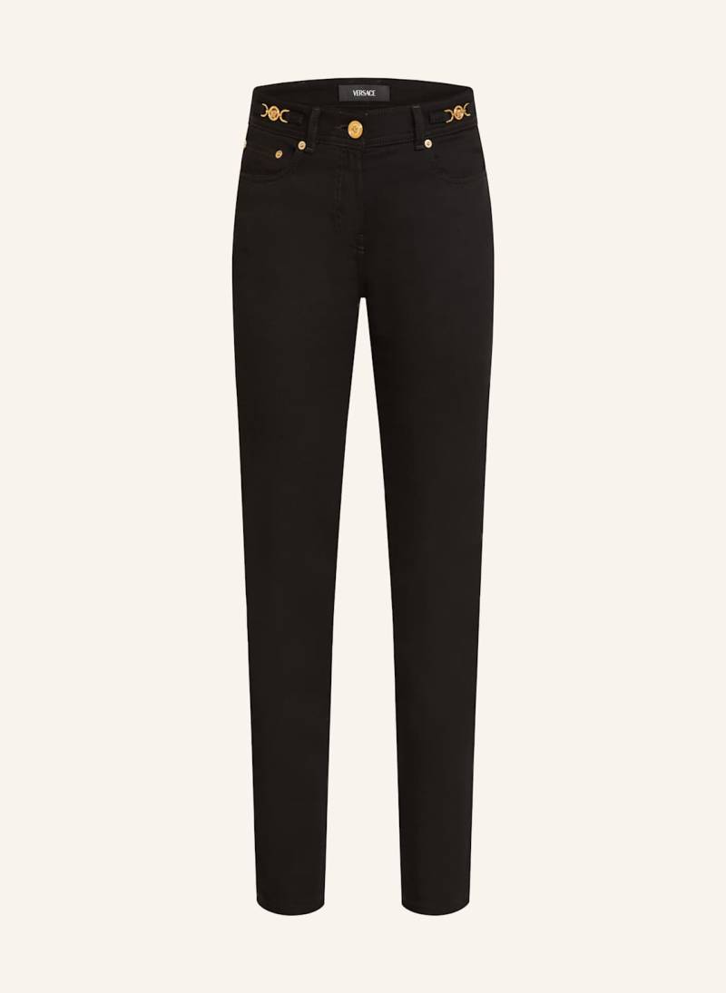 Versace Skinny Jeans schwarz von Versace