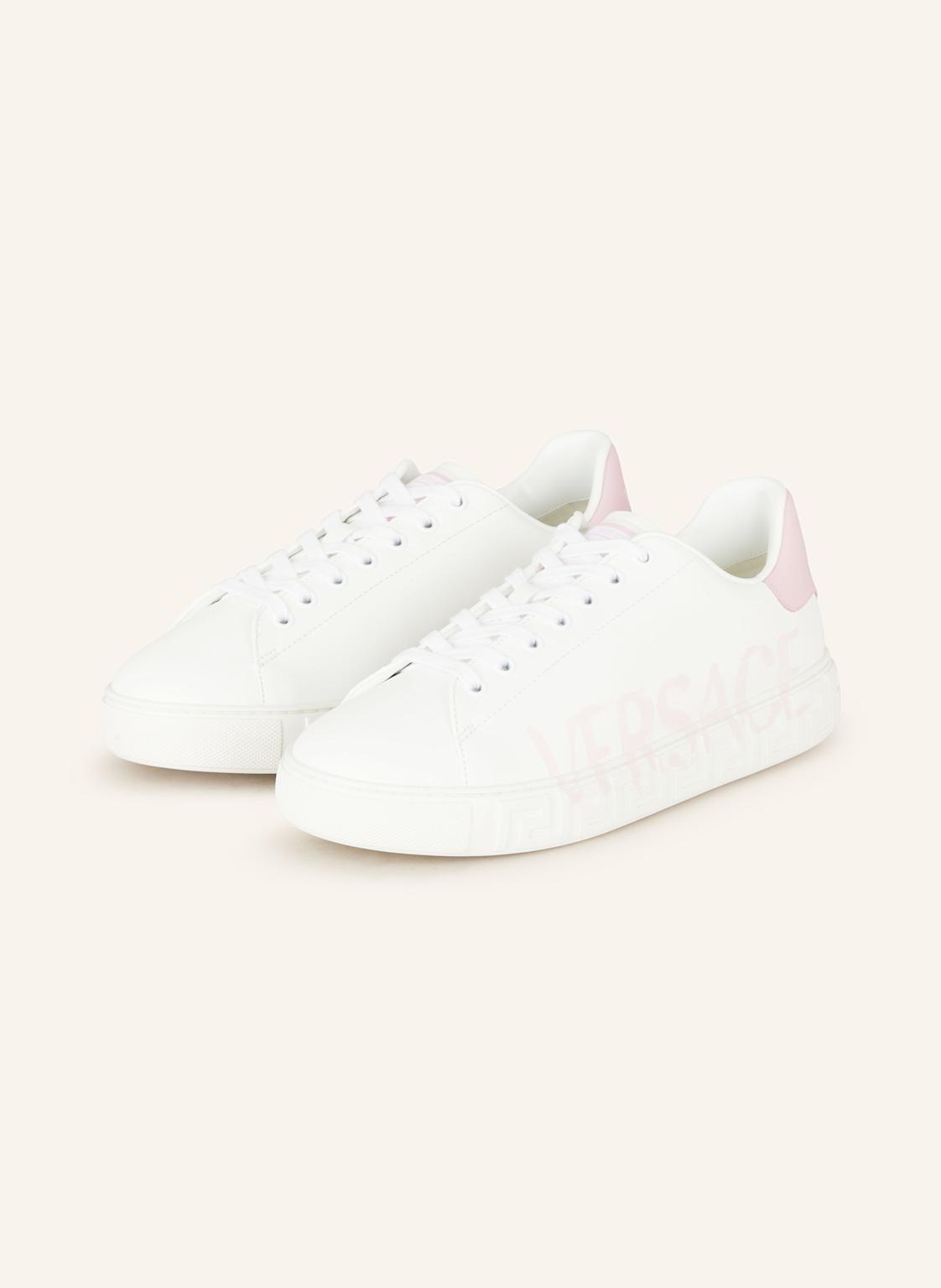Versace Sneaker Greca weiss von Versace