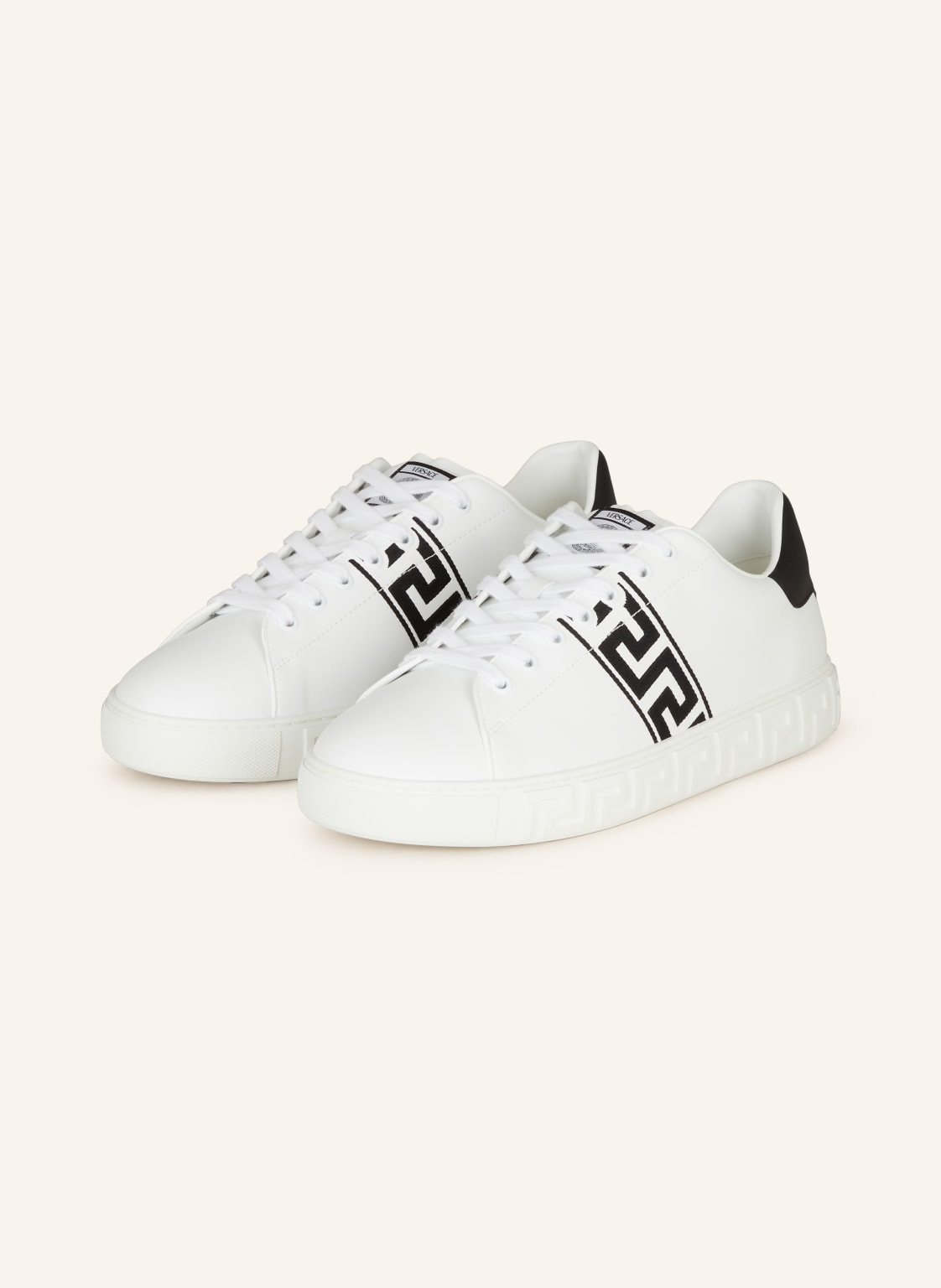 Versace Sneaker Greca weiss von Versace