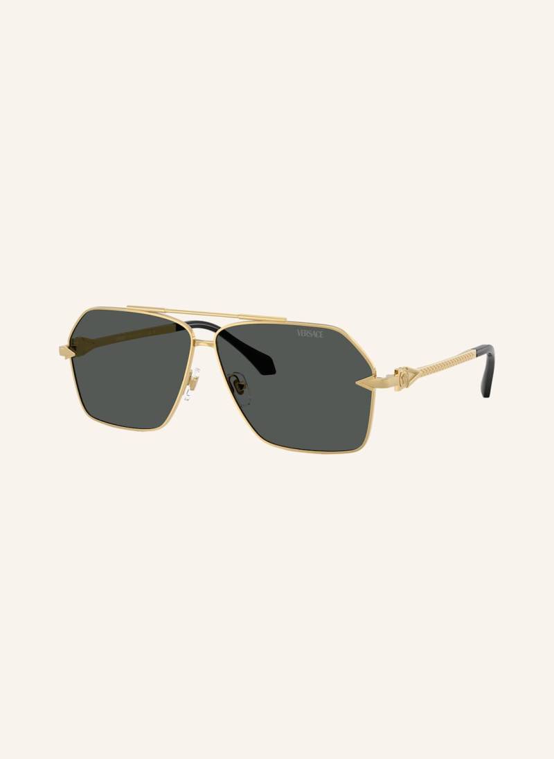 Versace Sonnenbrille ve2284 gold von Versace