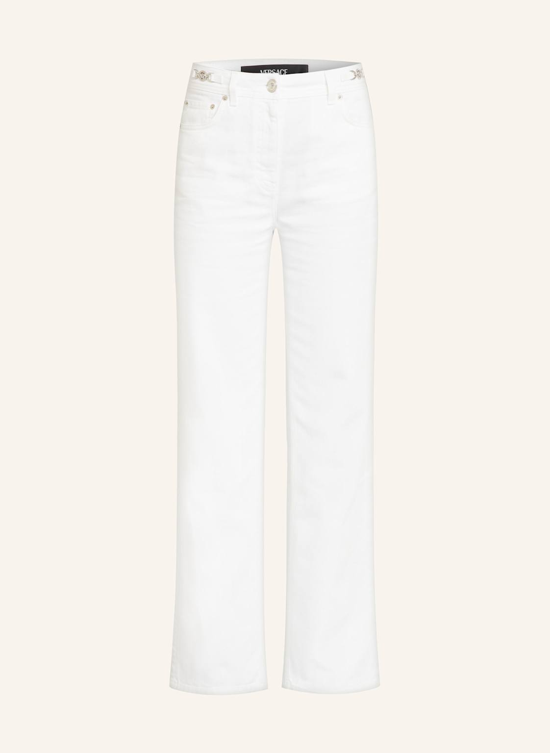 Versace Straight Jeans weiss von Versace