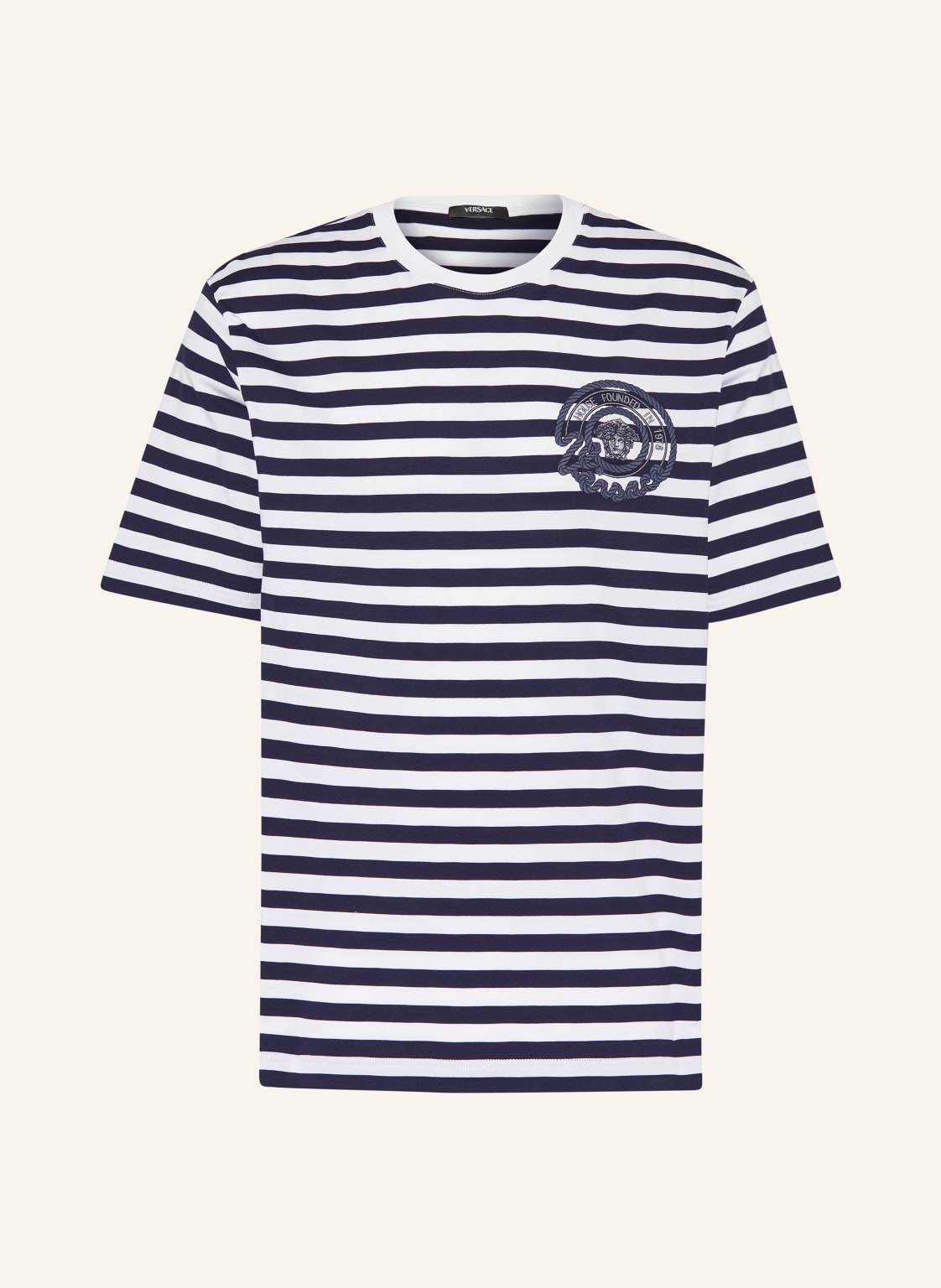 Versace T-Shirt blau von Versace