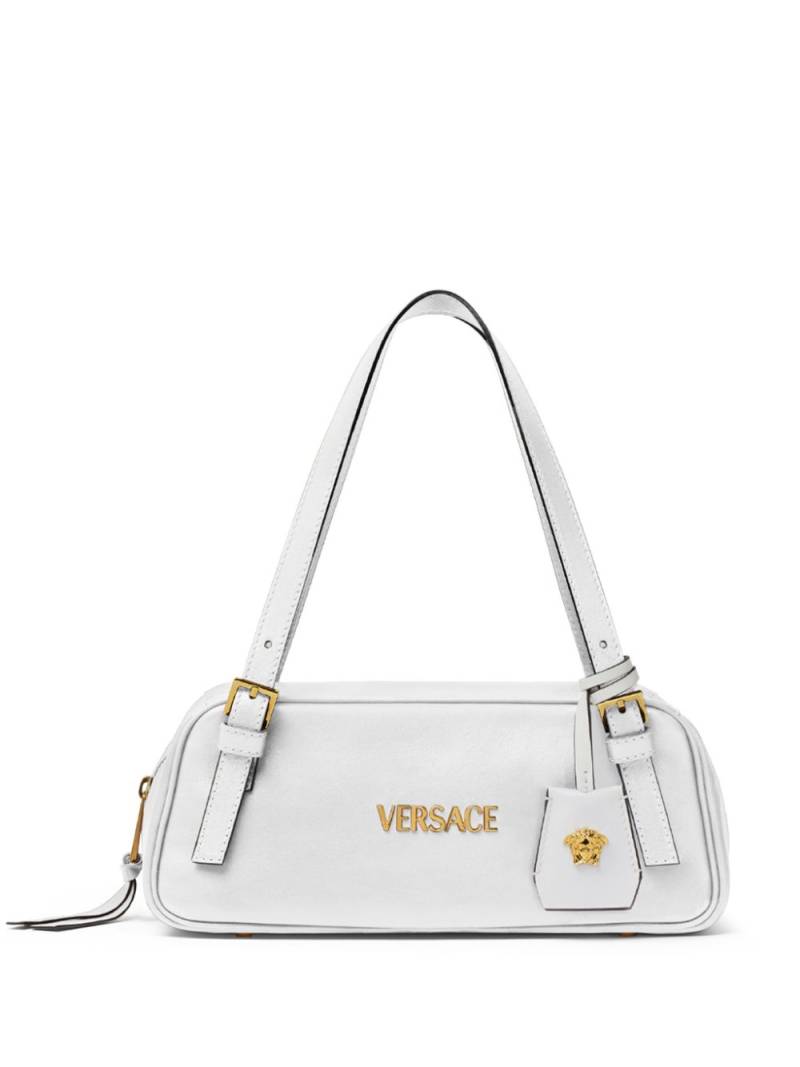 Versace Tag Bowling shoulder bag - White von Versace