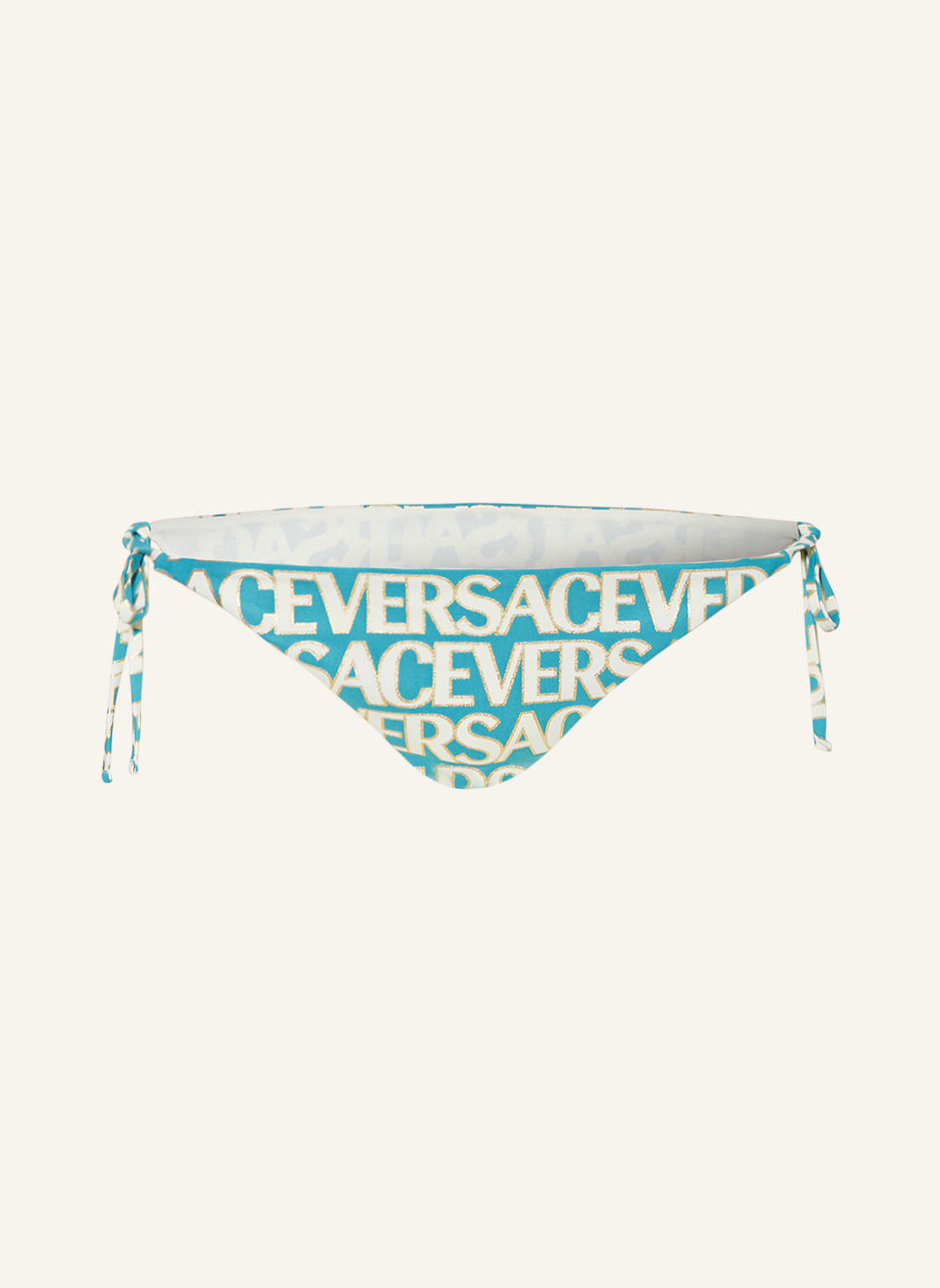 Versace Triangel-Bikini-Hose Mit Glitzergarn rot Versace Triangel-Bikini-Hose Mit Glitzergarn rot von Versace