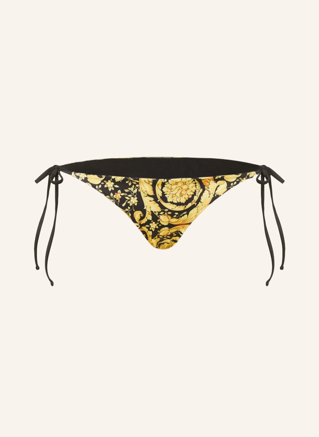 Versace Triangel-Bikini-Hose schwarz von Versace