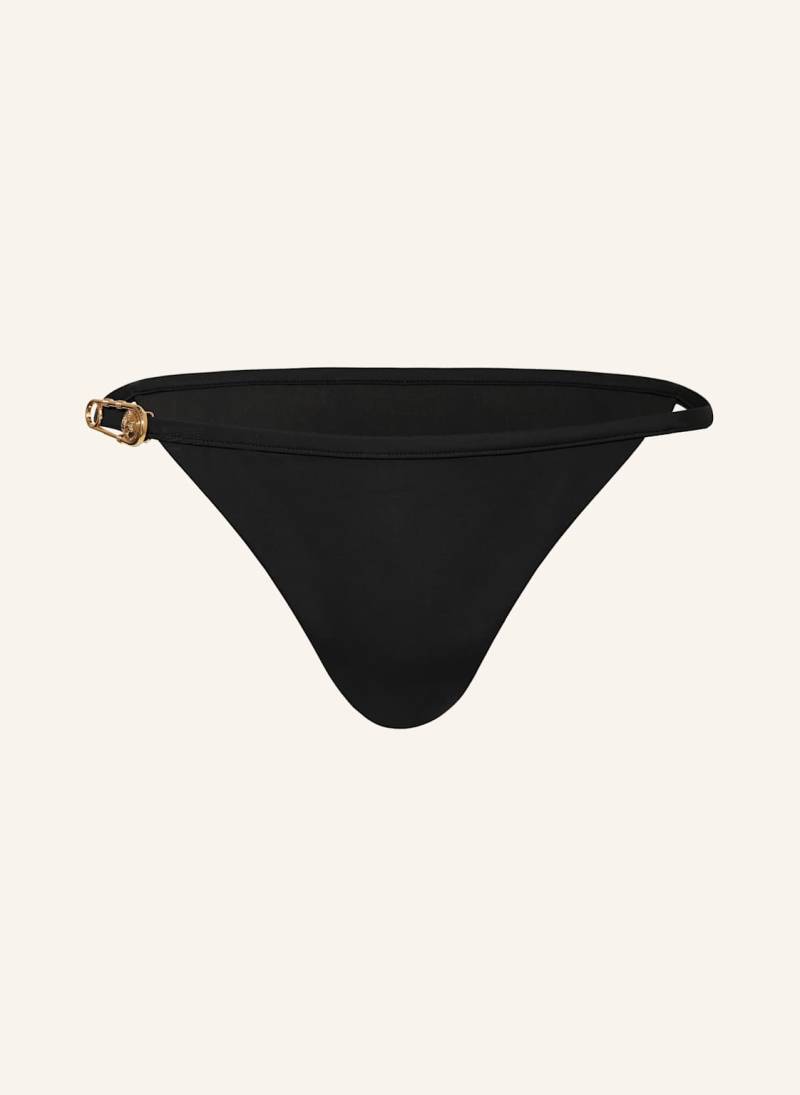 Versace Triangel-Bikini-Hose schwarz von Versace