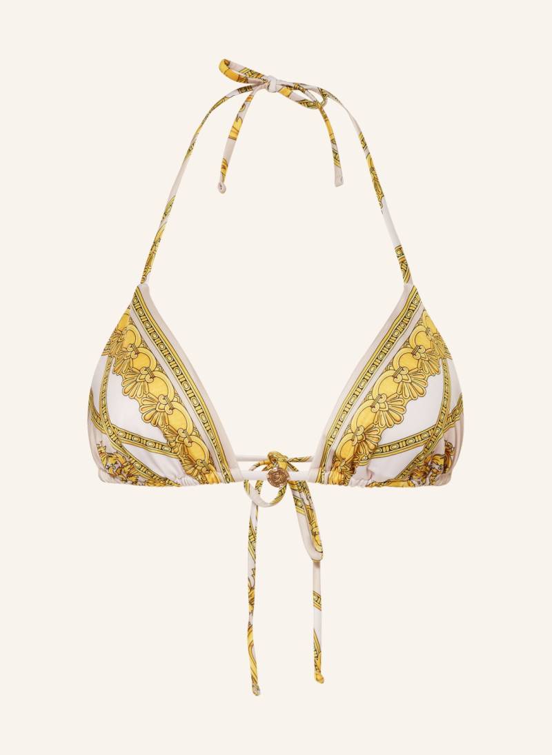 Versace Triangel-Bikini-Top Heritage beige von Versace