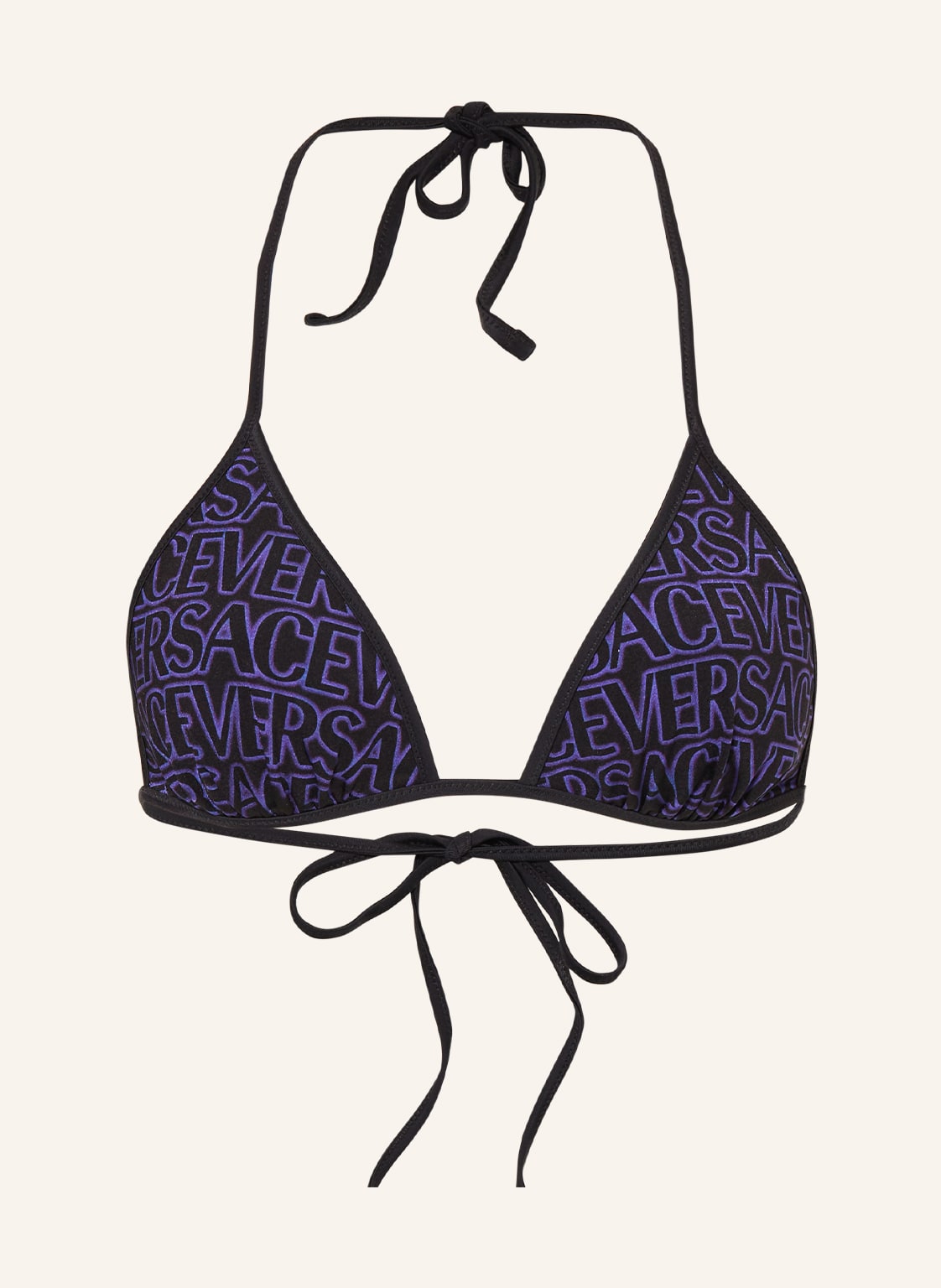 Versace Triangel-Bikini-Top Zum Wenden lila Versace Triangel-Bikini-Top Zum Wenden lila von Versace