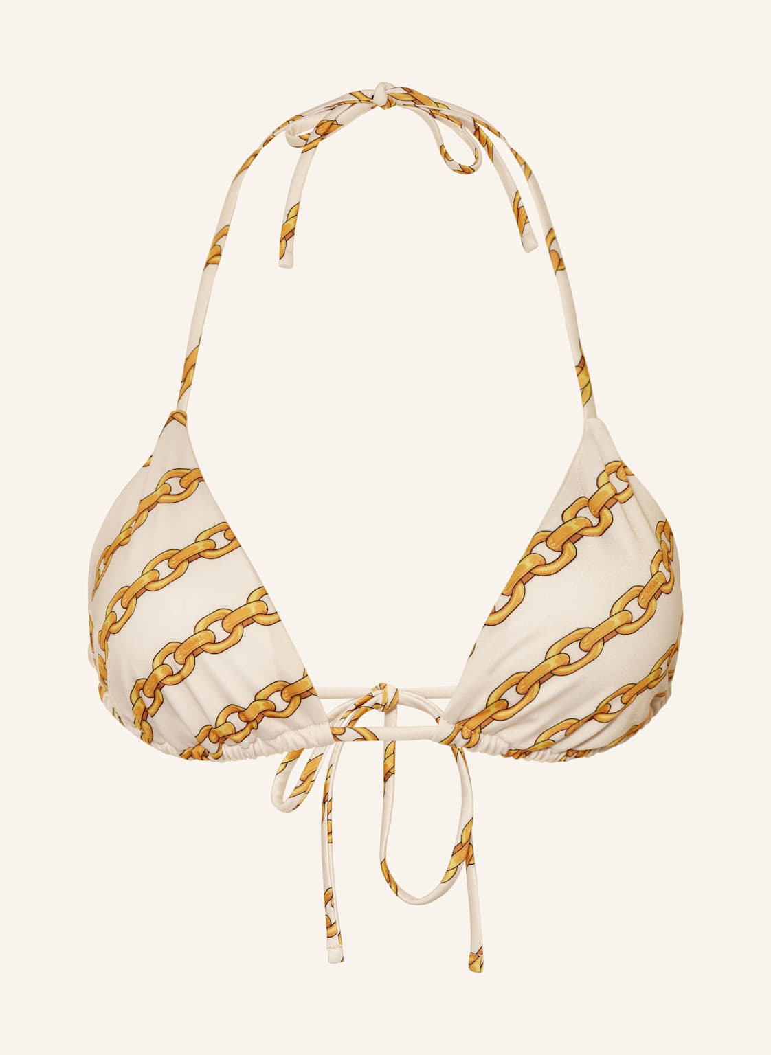 Versace Triangel-Bikini-Top gold Versace Triangel-Bikini-Top gold von Versace