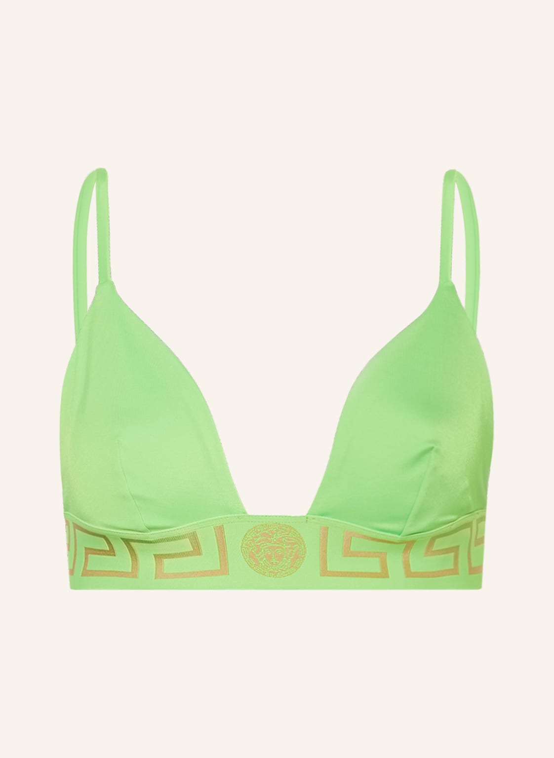 Versace Triangel-Bikini-Top gruen von Versace