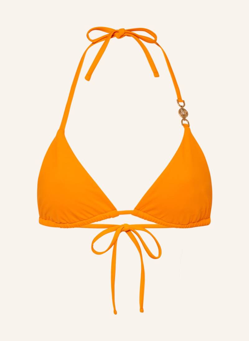 Versace Triangel-Bikini-Top orange von Versace