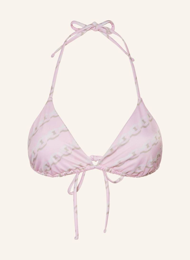 Versace Triangel-Bikini-Top pink von Versace