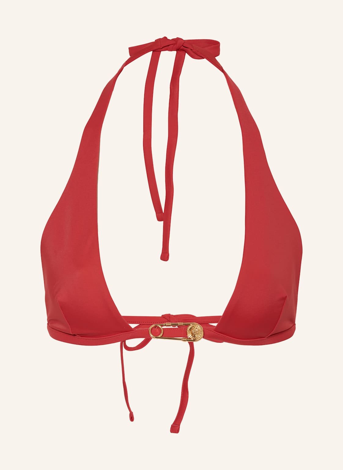 Versace Triangel-Bikini-Top rot Versace Triangel-Bikini-Top rot von Versace