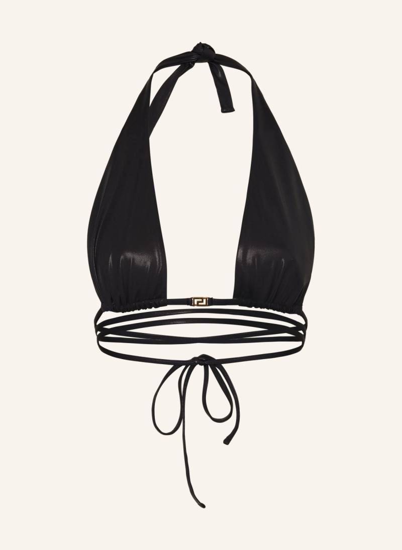 Versace Triangel-Bikini-Top schwarz Versace Triangel-Bikini-Top schwarz von Versace