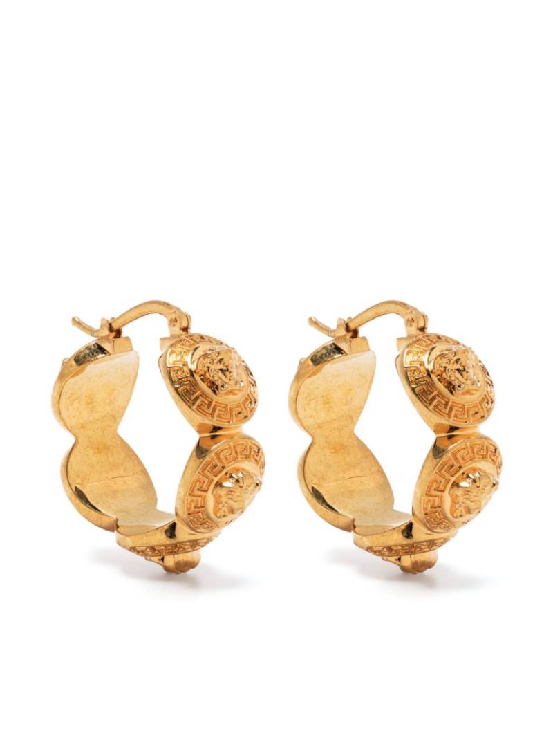 Versace Tribute Medusa hoop earrings - Gold von Versace