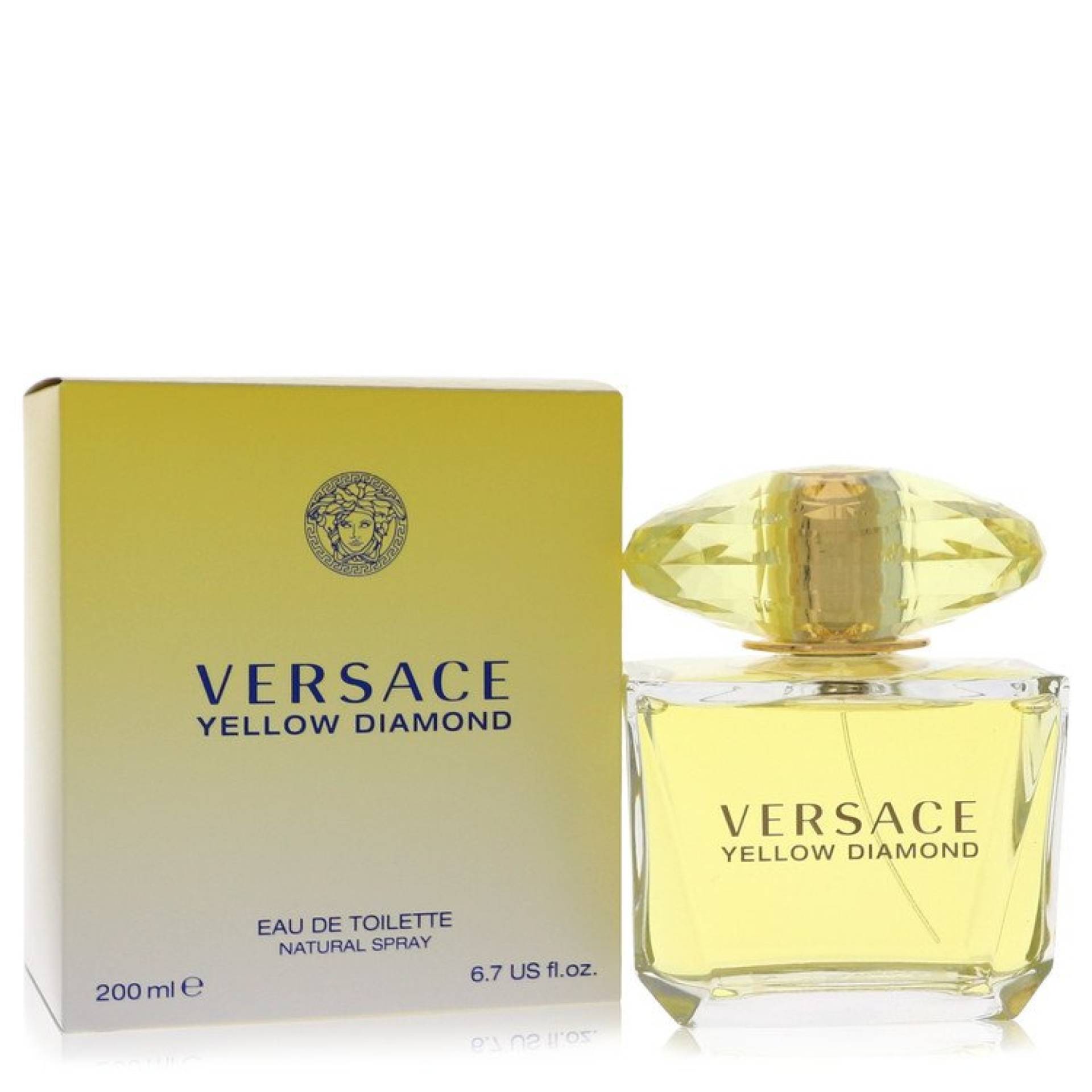 Versace Yellow Diamond Eau De Toilette Spray 200 ml von Versace