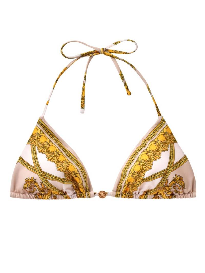 Versace La Coupe des Dieux bikini top - Neutrals von Versace